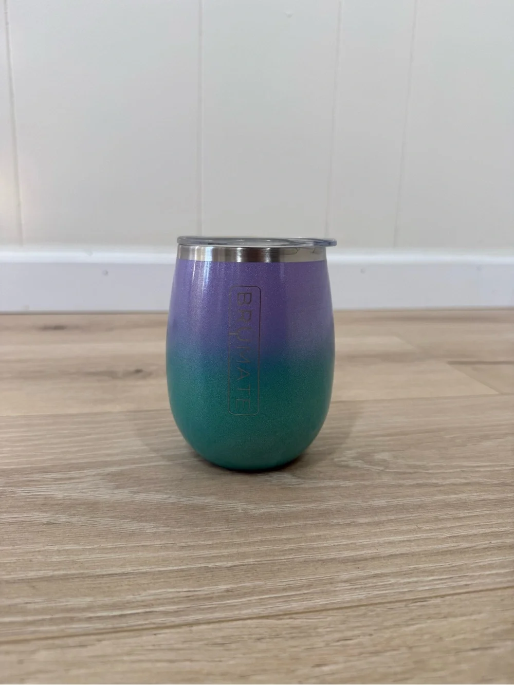 Brumate Uncork’d XL 14oz Glitter Mermaid Ombré Wine Tumbler